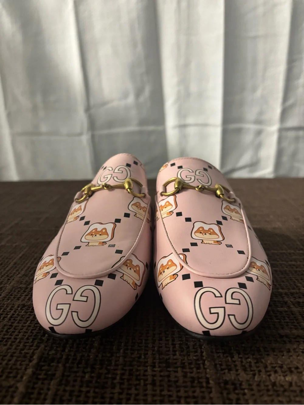 Gucci x Pikarar Kawaii Princetown Mule | Pink Leather | Size 6 | Retail $950 - Picture 2 of 10